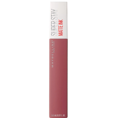 Maybelline Superstay 24 Matte Ink Lipstick in shade 140 Soloist, 5ml, with sleek packaging and applicator.