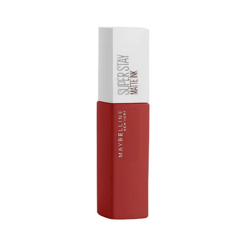 Maybelline Superstay Matte Ink City Edition lipstick in shade 125 Inspirer, 5ml tube with bold matte finish.
