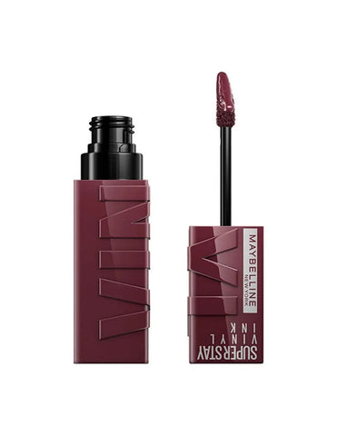 Maybelline Superstay Vinyl Ink Liquid Lipstick in shade 135 Fearless, 4.2ml, with sleek packaging and vibrant color.
