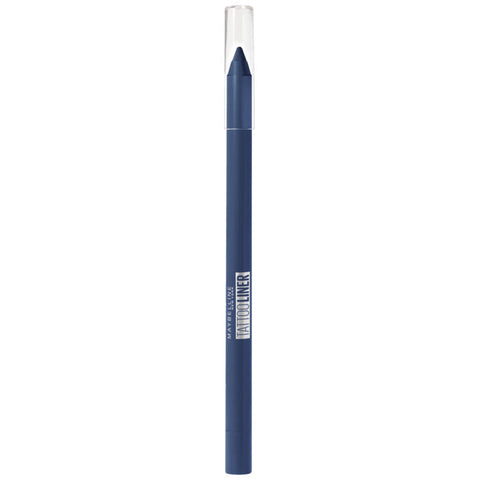 Maybelline Tattoo Liner Gel Pencil in Deep Teal, featuring a sleek pencil with gel formula and a deep teal color for precise eye makeup.