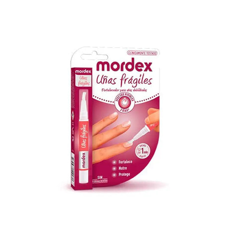 Mordex Fragile Nails Stick-On Brush 1U from Jag Couture London New York, showcasing delicate nail art and application tools.