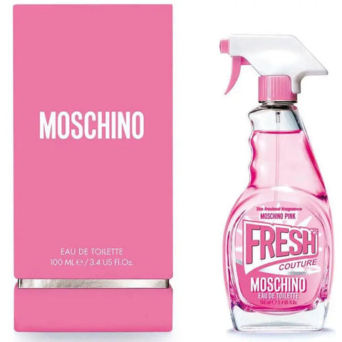 Jag Couture London - New York Moschino Fresh Couture Pink Eau De Toilette Spray 100ml