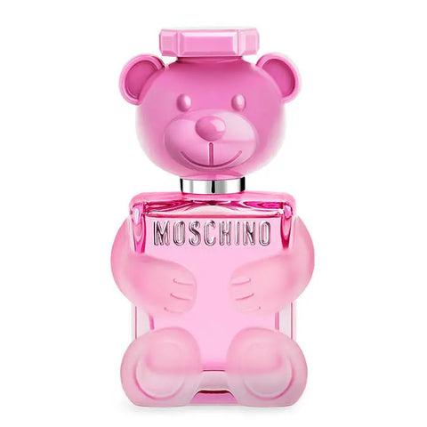 Moschino Toy 2 Bubble Gum Eau De Toilette spray in 30ml bottle, featuring playful packaging and bright pink design.