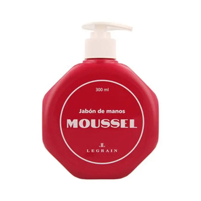 Jag Couture London Moussel Soap Hands 300ml bottle with elegant packaging and white pump dispenser.