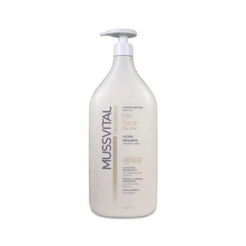Jag Couture London - New York Mussvital Dermoactival Dry Emollient Lotion 1L, moisturizing skincare for dry skin