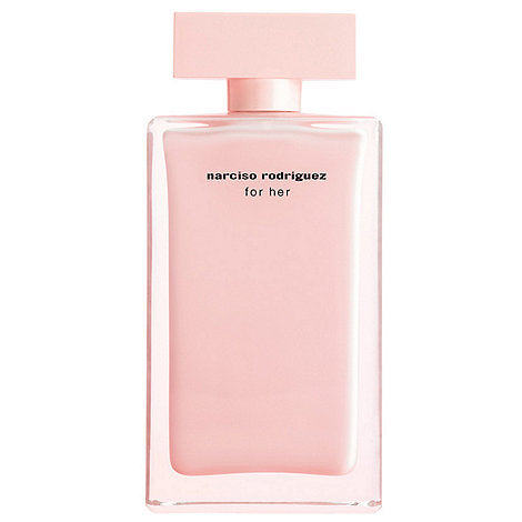 Narciso Rodriguez For Her Eau de Parfum spray 50ml by Jag Couture London, elegant perfume bottle on white background