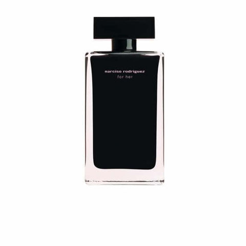 Narciso Rodriguez For Her Eau De Toilette spray in 150ml bottle, elegant fragrance with floral and musky notes, by Jag Couture London.