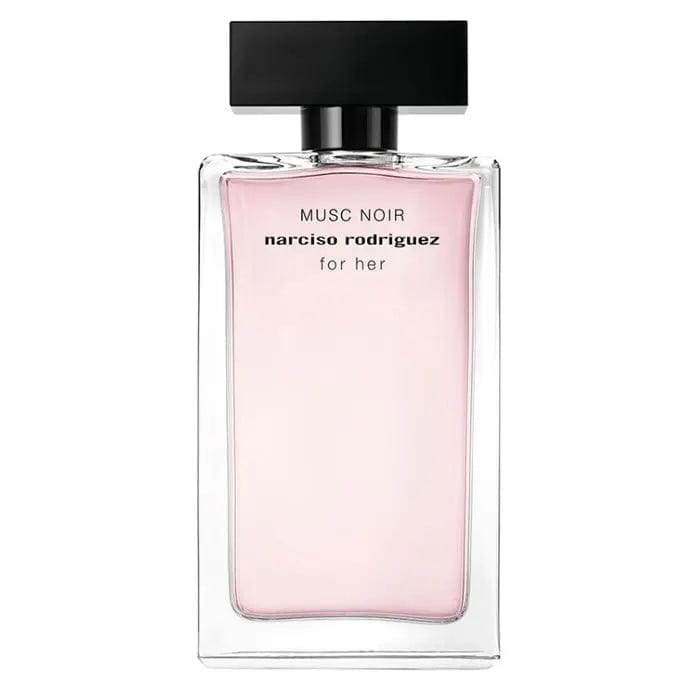 Narciso Rodriguez Musc Noir Eau De Perfume Spray 30ml, elegant bottle with dark accents, showcasing a luxurious perfume design.