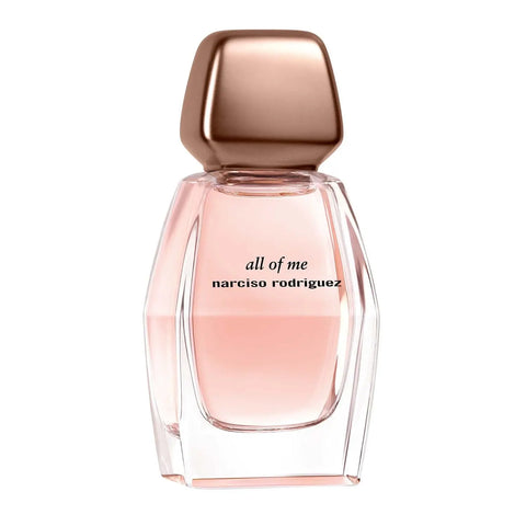 Narciso Rodriguez All Of Me Eau de Parfum spray by Jag Couture London, showing the elegant fragrance bottle.