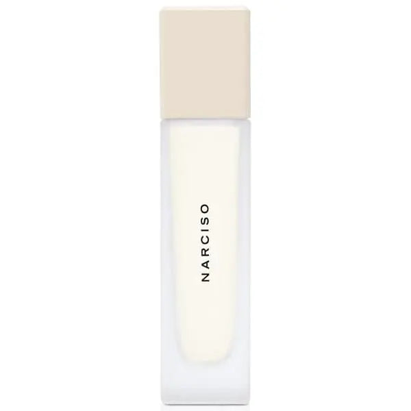 Narciso Rodriguez scented hair mist spray by Jag Couture London New York, 30ml bottle with elegant packaging and branding.