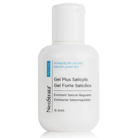 Neostrata Refine Gel Plus with Salicylic and AHA in 100ml bottle, skincare product by Jag Couture London New York.