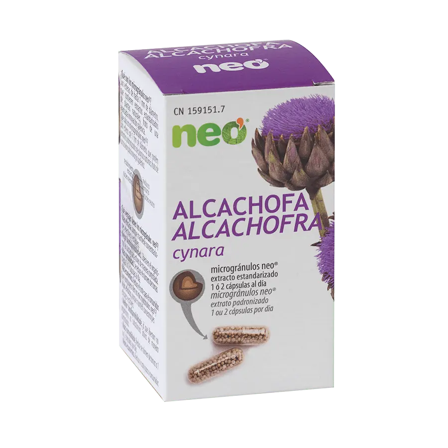 Neovital Artichoke Neo dietary supplement capsules by Jag Couture London New York, featuring 45 capsules in the bottle.