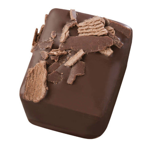 Nero 72% dark chocolate bitter ganache by Jag Couture London, showing rich, smooth chocolate in 18.4g package.