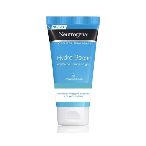 Neutrogena Hydro Boost Hand Cream Gel by Jag Couture London, 75ml, moisturizing gel with hydrating formula for soft hands.