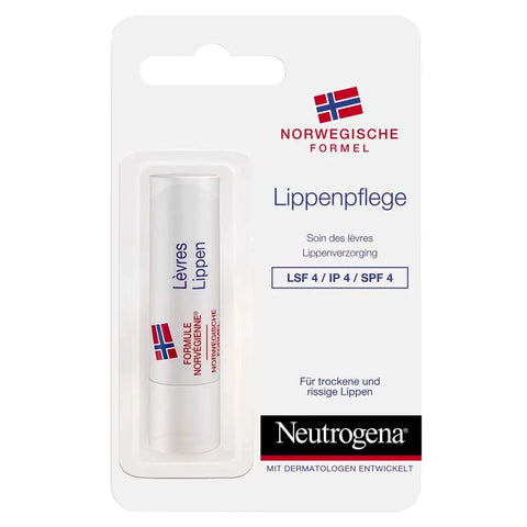 Neutrogena Lip Protector SPF 20 in 4.8g tube, displayed with packaging, by Jag Couture London New York