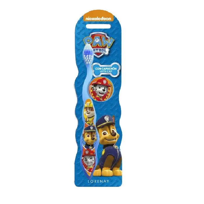 Nickelodeon Patrulla Canina toothbrush by Jag Couture London New York, featuring characters from the animated series.