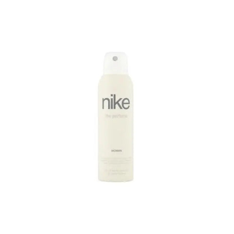 Nike The Perfume Woman deodorant spray in 200ml bottle, featuring a sleek design with branding from Jag Couture London New York.