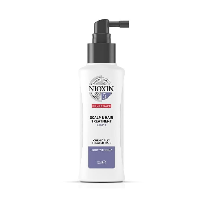 Jag Couture London Nioxin System 5 scalp and hair treatment for chemically treated hair, 100ml bottle with applicator