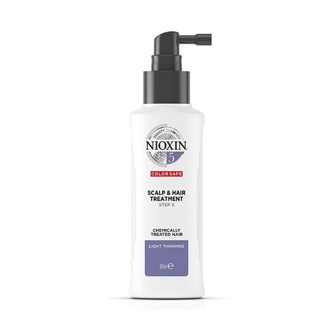 Jag Couture London Nioxin System 5 scalp and hair treatment for chemically treated hair, 100ml bottle with applicator