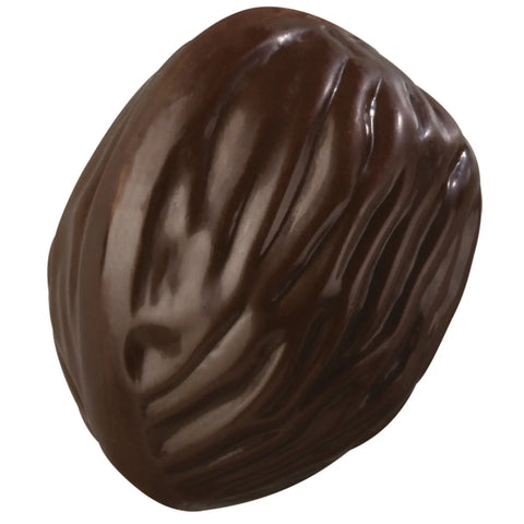 Jag Couture London Noa Dark praline chocolate with caramelized nuts, 16.2g, featuring rich dark chocolate and crunchy nut filling.