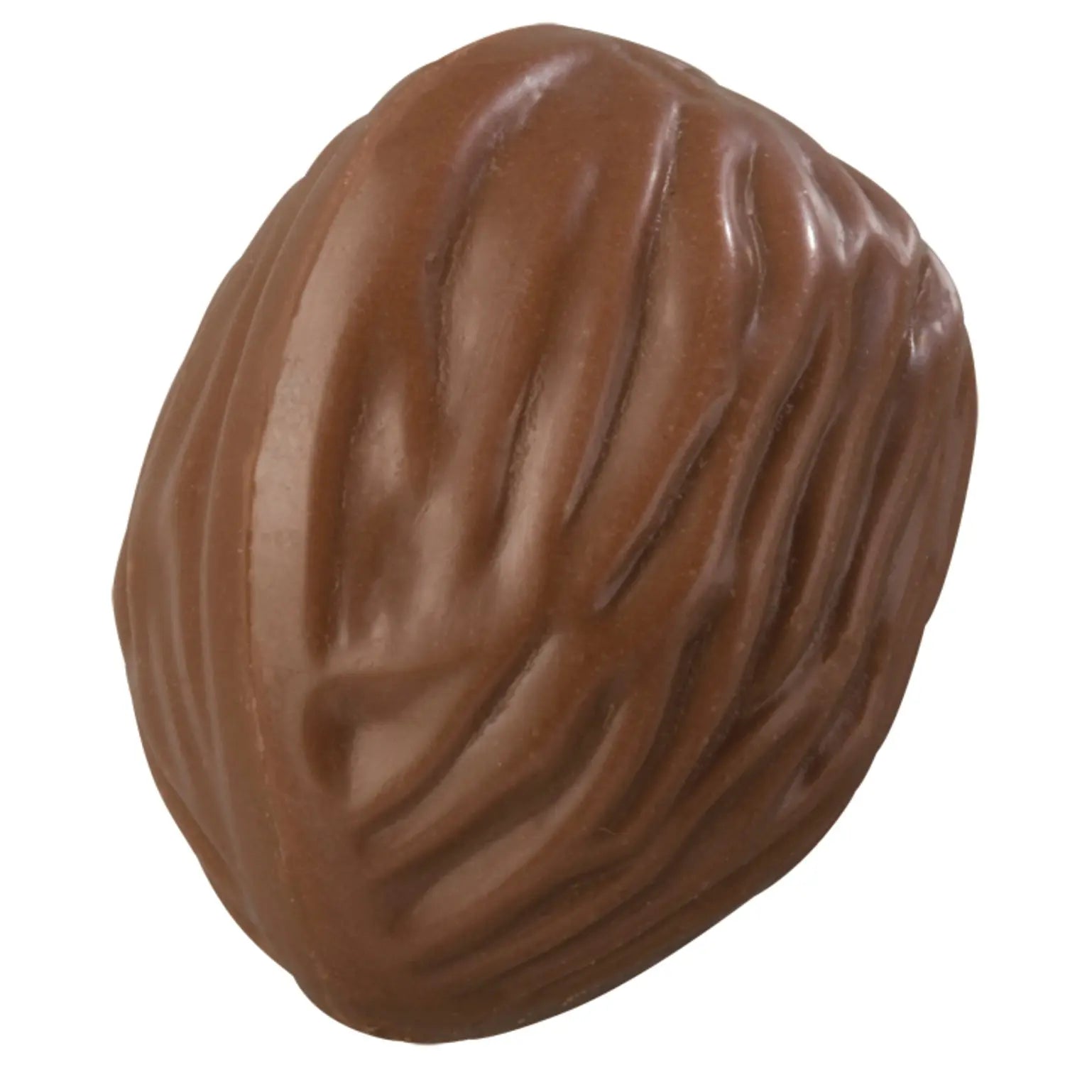 Noa Milk praline with caramelized nuts by Jag Couture London, New York, showing the chocolate treat with nuts and rich caramel topping.