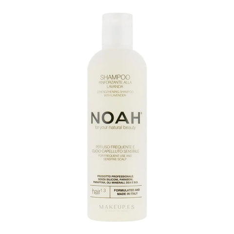 Noah Lavanda Fortifying Shampoo by Jag Couture London New York in a 1000ml bottle, featuring lavender scent and nourishing formula.