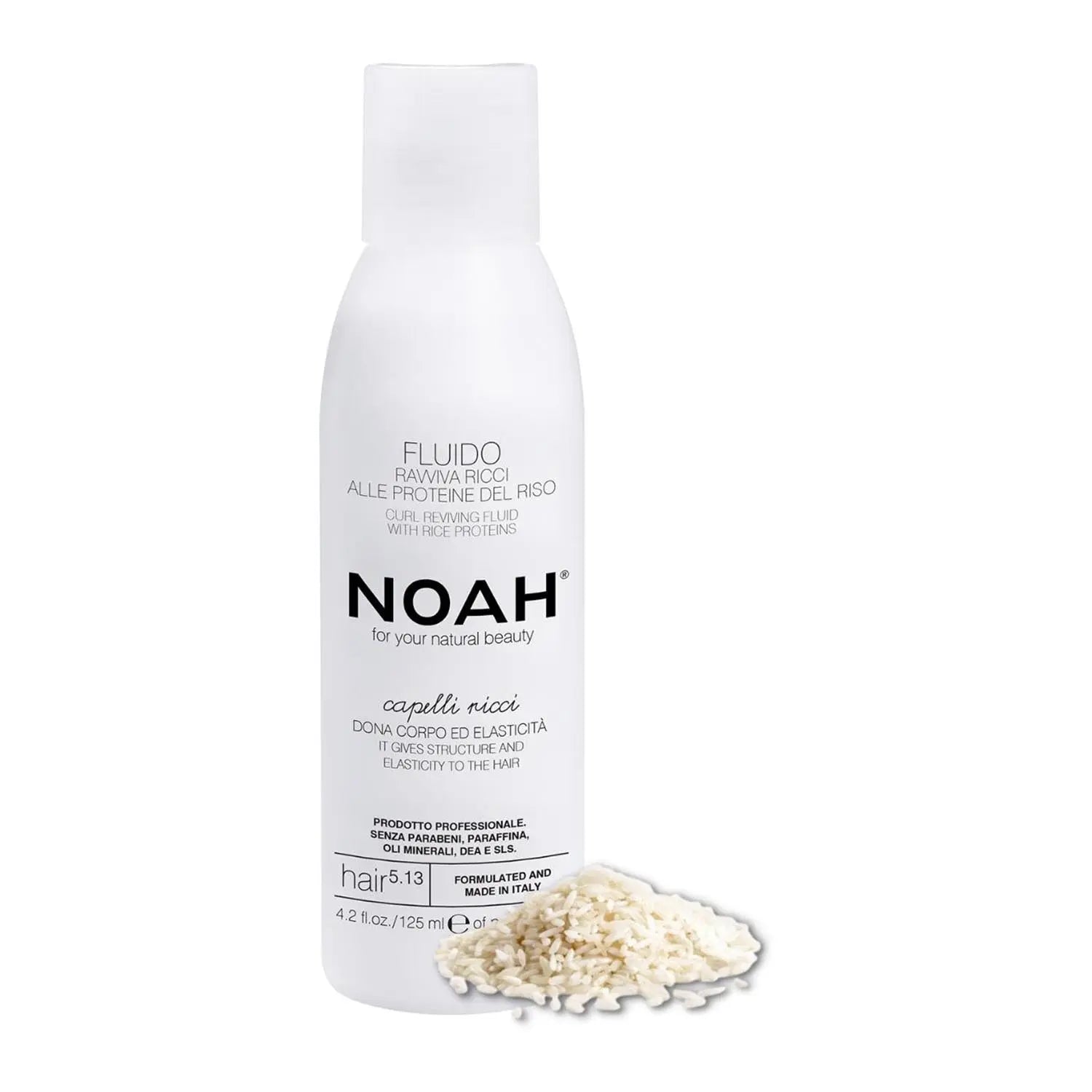 Jag Couture London Noah Style Fluido De Rizos, 125ml, curl-enhancing styling fluid for curly hair with natural shine.
