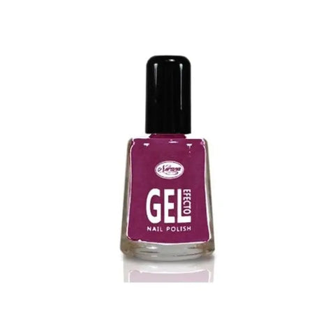 Jag Couture London Nurana Gel Effect Nail Polish in Fuchsia, 10ml bottle with vibrant pink color and glossy finish.