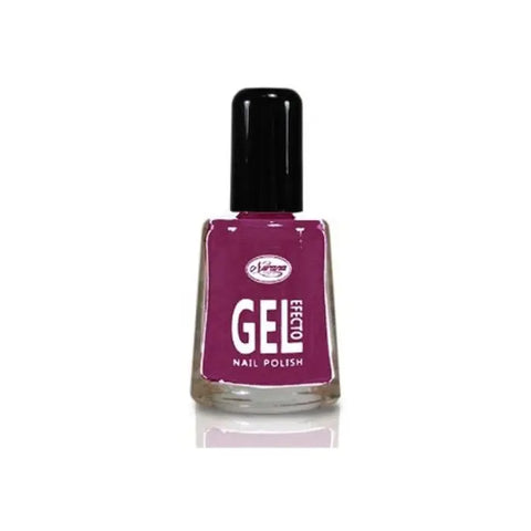 Jag Couture London Nurana Gel Effect Nail Polish in Fuchsia, 10ml bottle with vibrant pink color and glossy finish.
