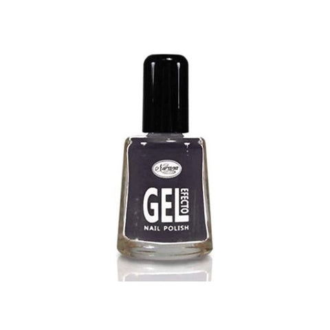 Jag Couture London Nurana Gel Effect Nail Polish in 12 Stone, 10ml, showcasing a stylish gray nail color with glossy finish.