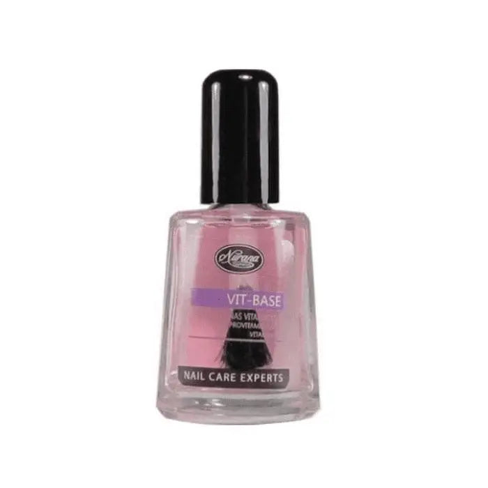 Nurana Vit-Base 10ml by Jag Couture London New York, clear glass bottle with white screw cap, showcasing the skincare product.