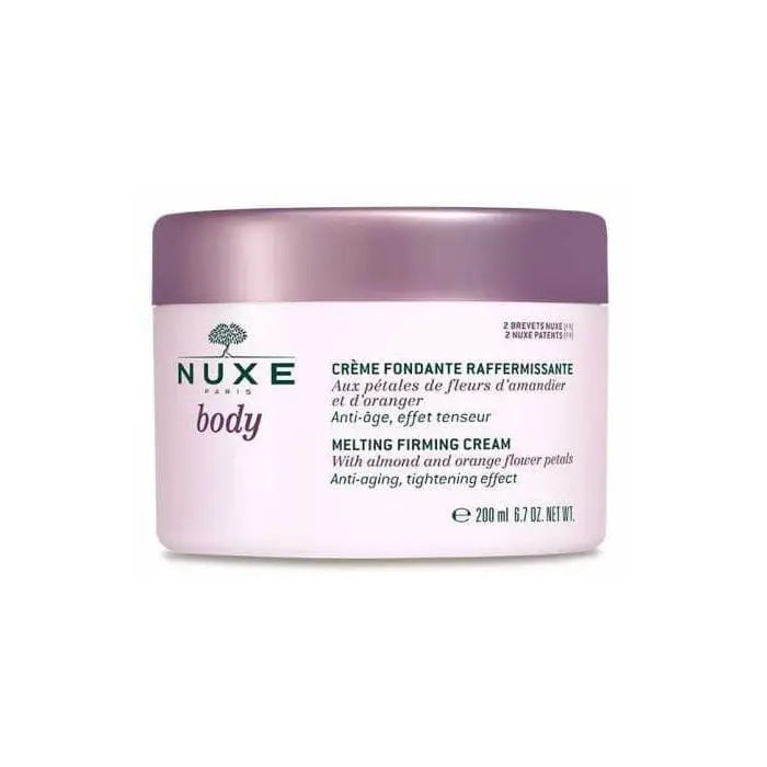 Jag Couture London New York Nuxe Body Fondant Firming Cream 200ml jar with smooth, creamy texture for skin firming.
