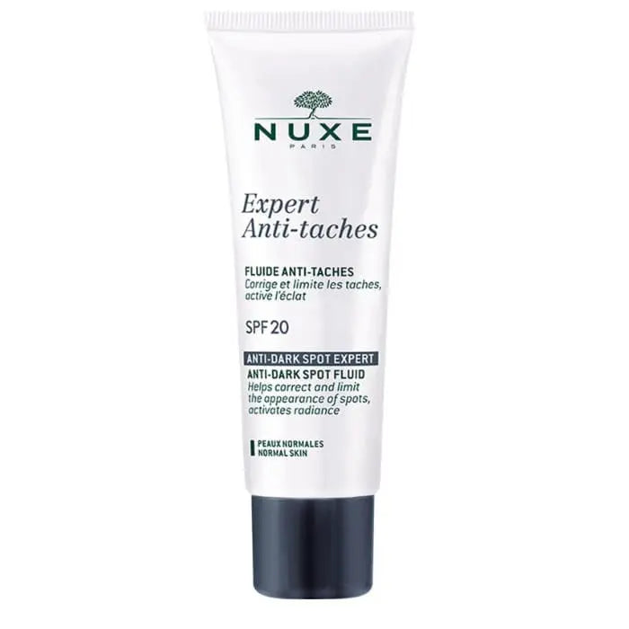 Jag Couture London New York Nuxe Expert Anti Dark Spot Cream SPF20 for normal skin, 50ml jar with cream inside.