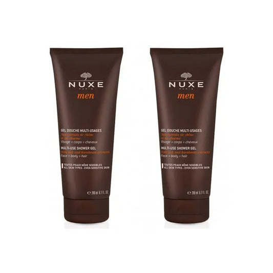 Nuxe Men Multi Use Shower Gel 2x200ml Jag Couture London - New York