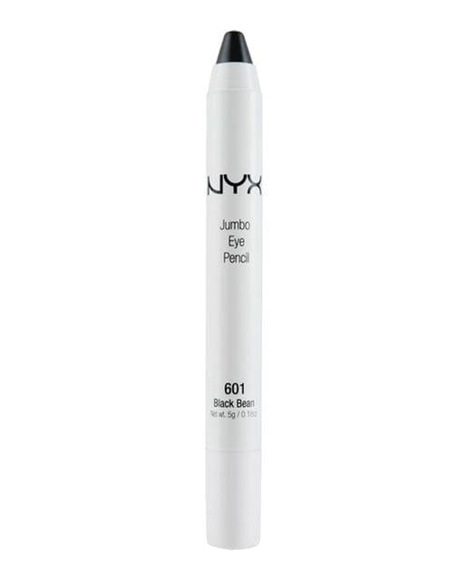 Jag Couture London NYX Jumbo Eye Pencil in Black Bean, 5g, featuring a creamy black eye makeup pencil for versatile eye looks.
