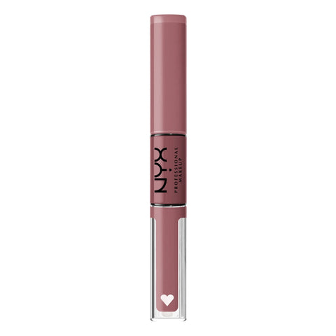 Nyx Shine Loud High Pigment Lip Shine in Overnight Hero, vibrant lip gloss with high shine and bold color from Jag Couture London.