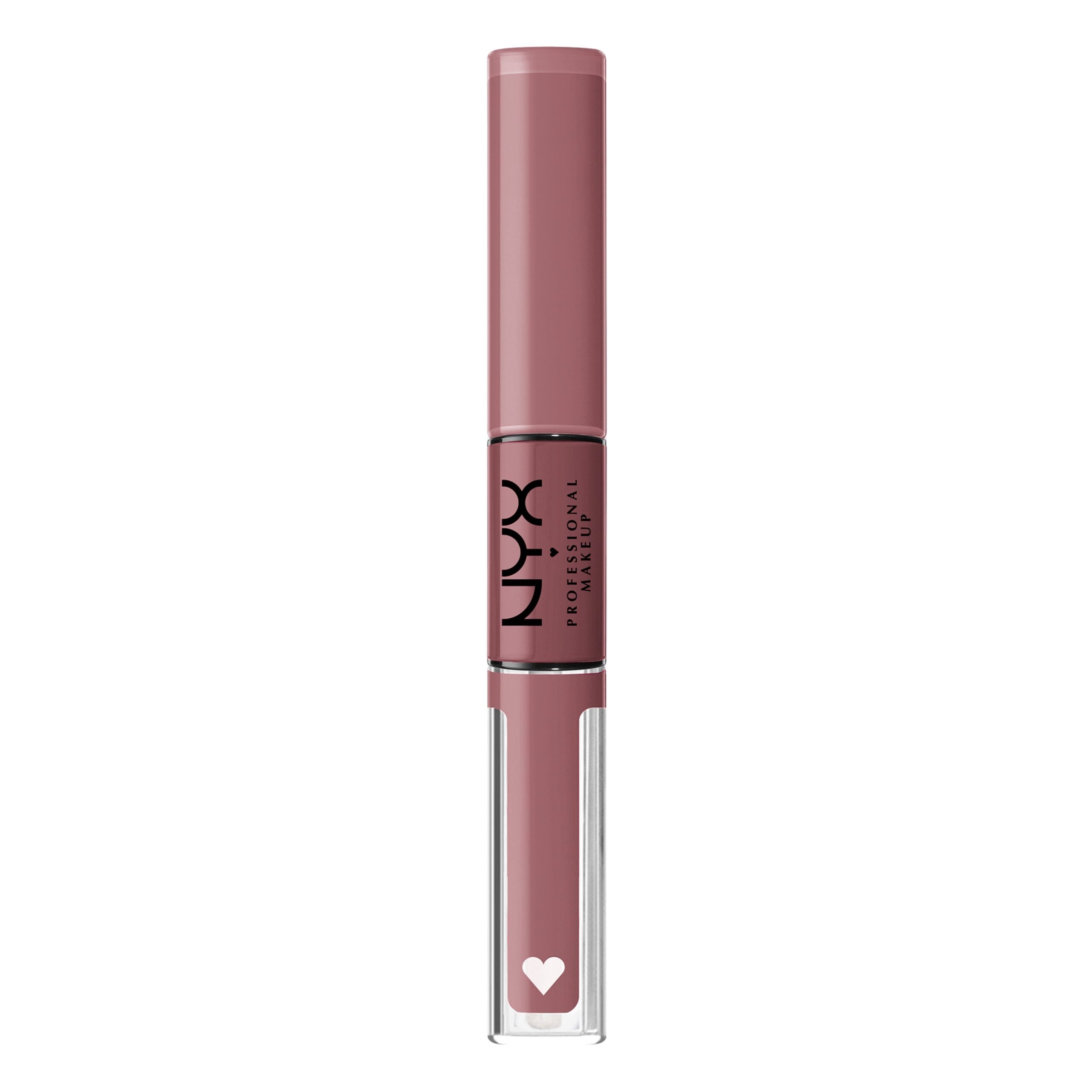 Nyx Shine Loud High Pigment Lip Shine in Overnight Hero, vibrant lip gloss with high shine and bold color, displayed on a neutral background.