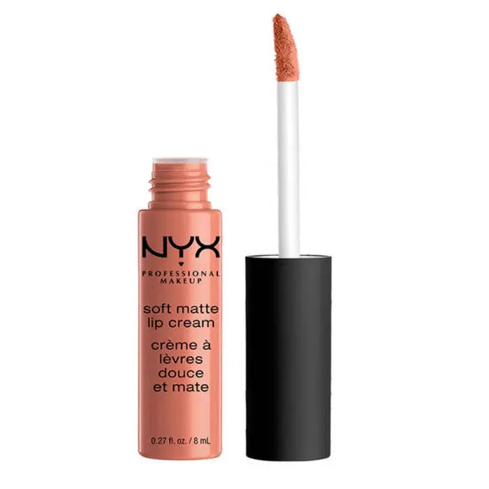 Nyx Soft Matte Lip Cream in Abu Dhabi, 8ml, from Jag Couture London - New York, featuring a smooth, matte lip color in a sleek tube