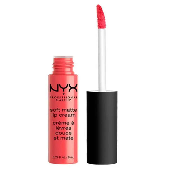 Nyx Soft Matte Lip Cream in Sao Paulo, 8ml, by Jag Couture London – New York, showing the lip cream tube with soft matte finish
