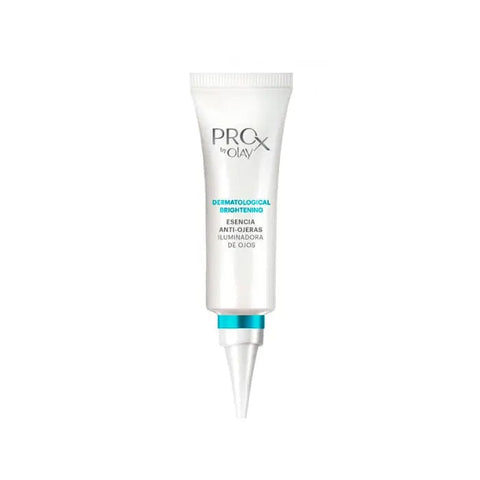 Olay Pro X Anti-Dark Circle Brightening Essence 15g in a sleek jar, designed to reduce dark circles and brighten the under-eye area.
