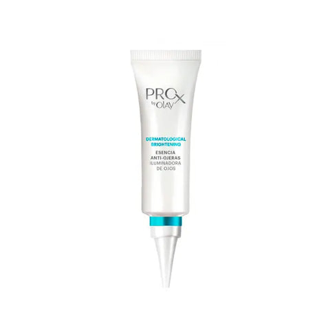 Olay Pro X Anti-Dark Circle Brightening Essence 15g in a sleek jar, designed to reduce dark circles and brighten under-eye skin.