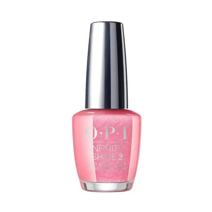OPI Infinite Shine 2 Cozu Melted In The Sun 15ml nail polish bottle with colorful label, by Jag Couture London New York