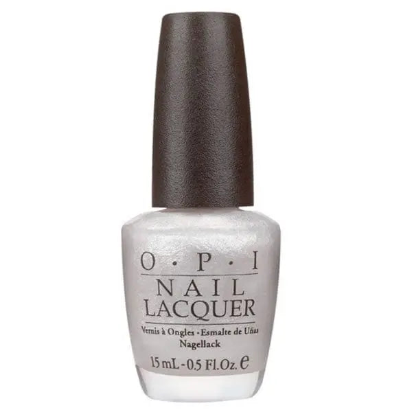 Opi Nail Lacquer NLA36 Happy Anniversary 15ml bottle with vibrant pink nail polish, displayed with brand packaging.