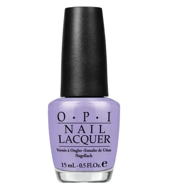 Opi Nail Lacquer NLE74 You Re Such A Budapest 15ml from Jag Couture London New York, showing deep purple nail polish in a bottle.