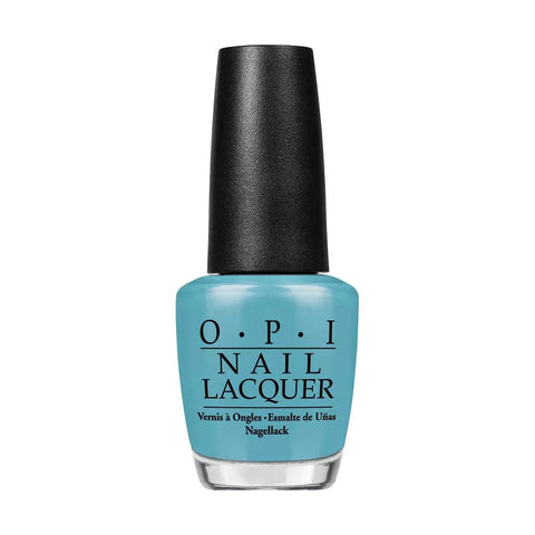 Opi Nail Lacquer NLE75 Can't Find My Czechbook 15ml by Jag Couture London New York, showing the vibrant nail polish bottle.