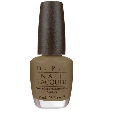 Opi Nail Lacquer in You Don't Know Jacques, 15ml bottle, glossy taupe nail polish from Jag Couture London New York collection