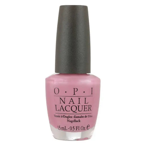 Opi Nail Lacquer NLG01 Aphrodite S Pink Nightie 15ml from Jag Couture London New York, showing a vibrant pink nail polish bottle
