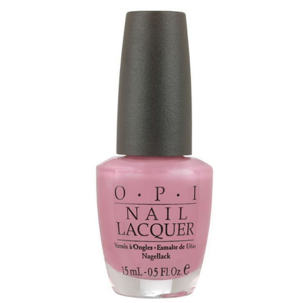 Opi Nail Lacquer NLG01 Aphrodite's Pink Nightie in 15ml bottle, showcasing vibrant pink nail polish from Jag Couture London.