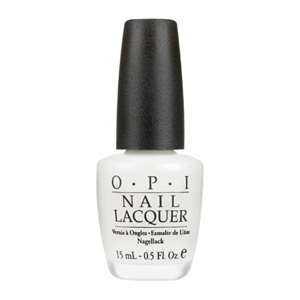 Jag Couture London - New York OPI Nail Lacquer NLH22 Funny Bunny 15ml bottle with bright pink nail polish and glossy finish