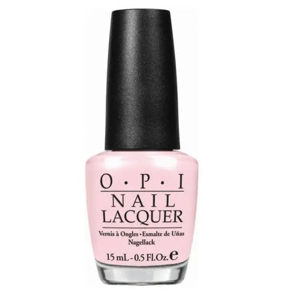Opi Nail Lacquer Its A Girl 15ml by Jag Couture London-New York, showing the vibrant pink nail polish bottle.